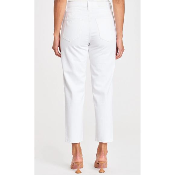 NEW PISTOLA presley high rise relaxed crop jean in snowstorm - Picture 2 of 3